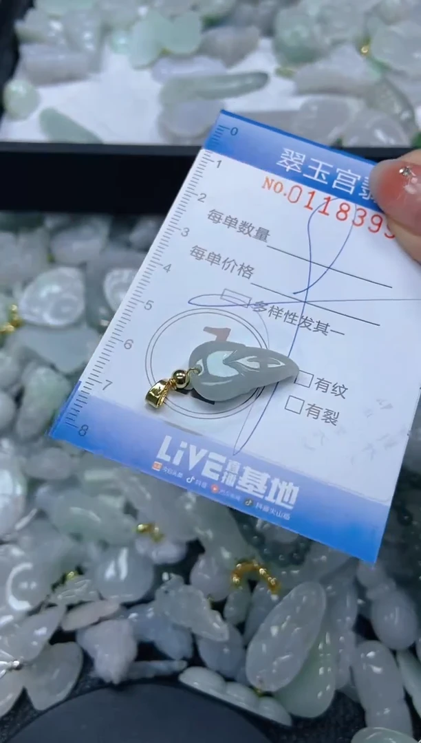 翡翠未镶嵌颈饰闪购0118399