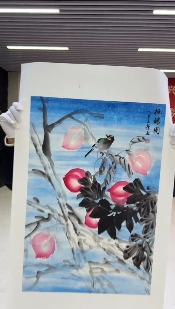 国画刘立荣亲笔绘画手绘作品D7
