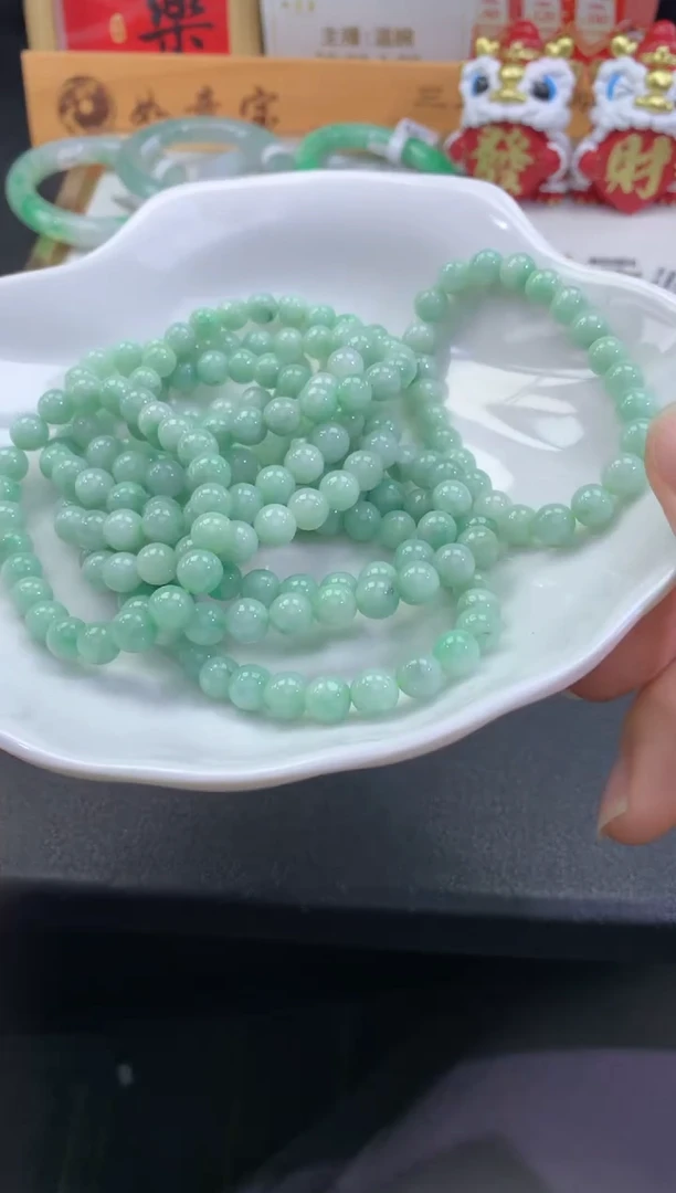 【闪购商品】翡翠手串未镶嵌FC406 翡翠手串多样性发其一