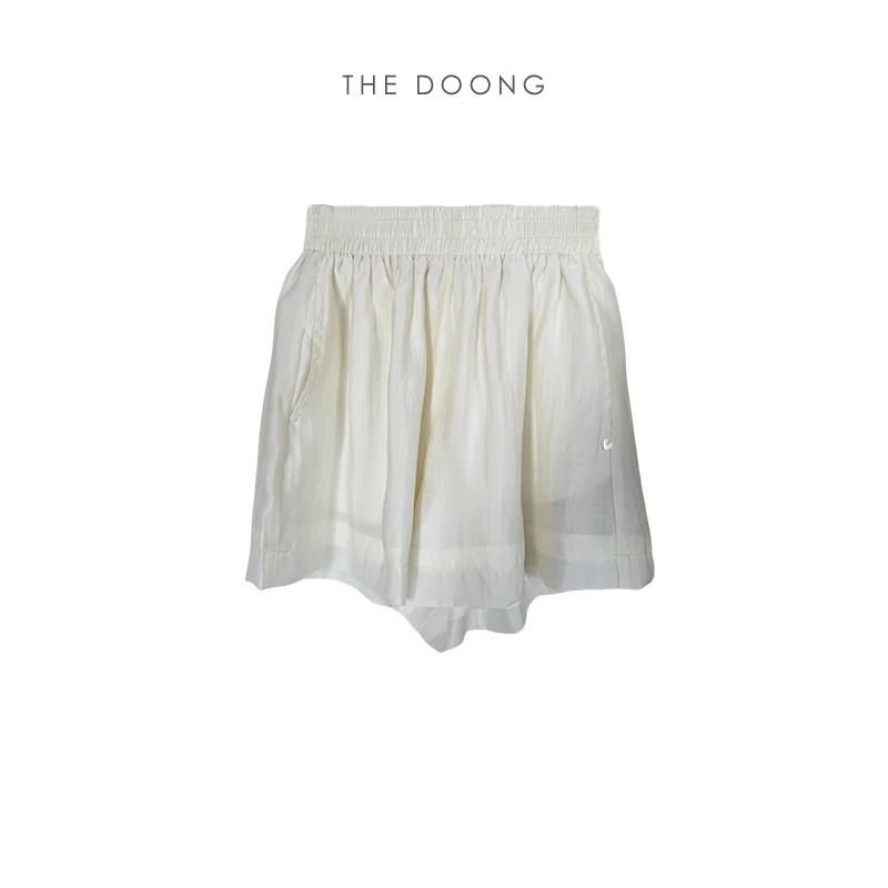 夏季短裤 舒适轻奢女士百搭短裤