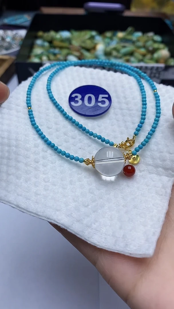 玛瑙/玉髓项链未镶嵌305