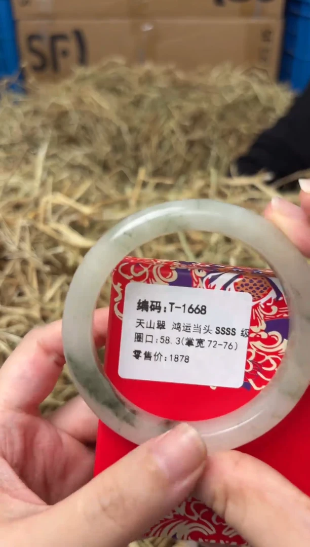 未镶嵌手镯石英质玉T-1668