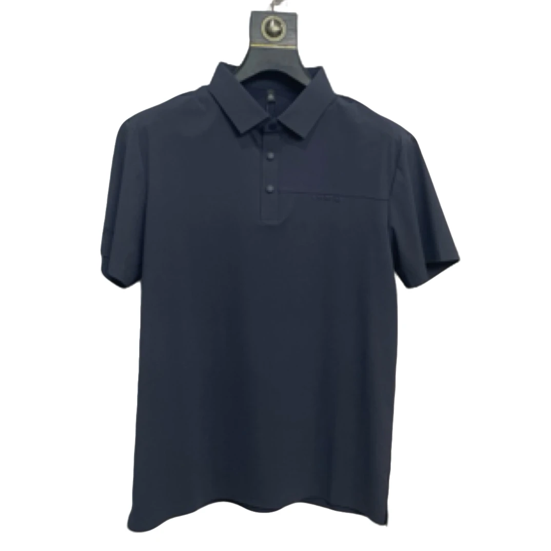 251005男士修身透气POLO衫商务休闲凉感短袖夏季防晒