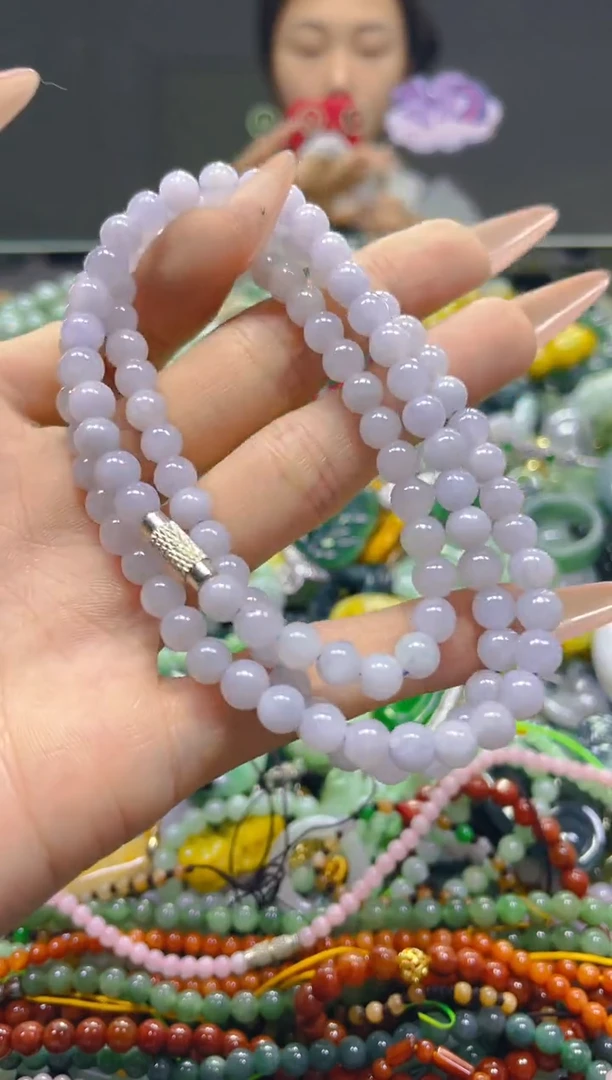 颈饰未镶嵌翡翠6MM