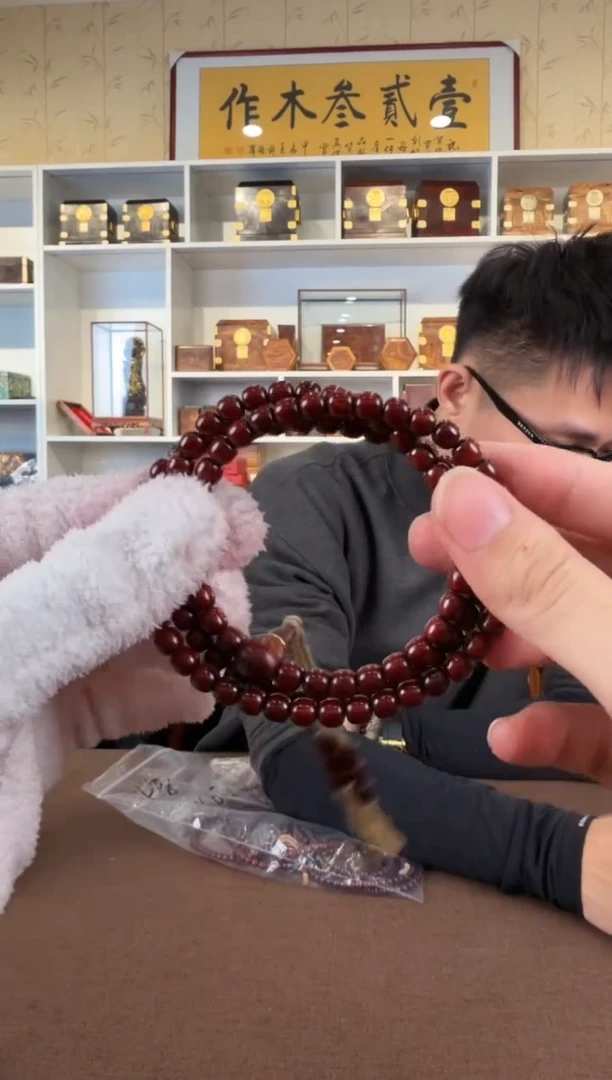 檀香紫檀（小叶紫檀） 三味线 精工6*6.5老型108