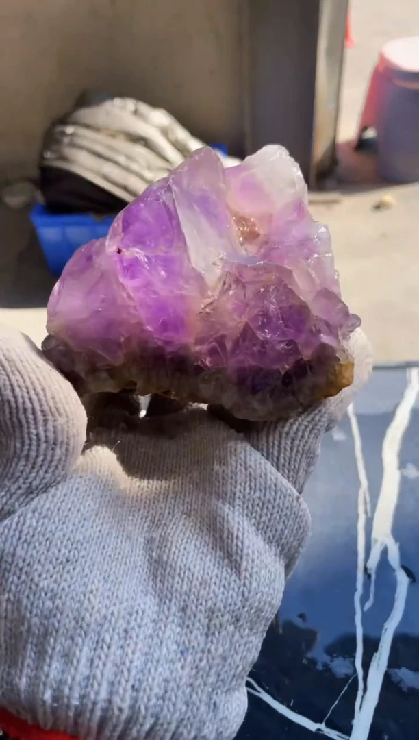 【闪购商品】水晶原石未镶嵌天然紫水晶原石摆件