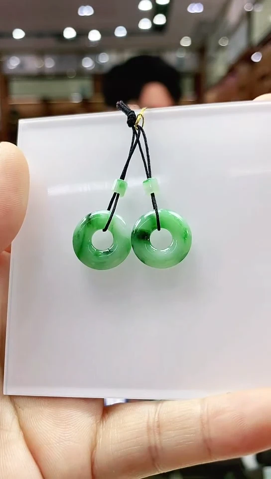 颈饰未镶嵌翡翠甜甜圈