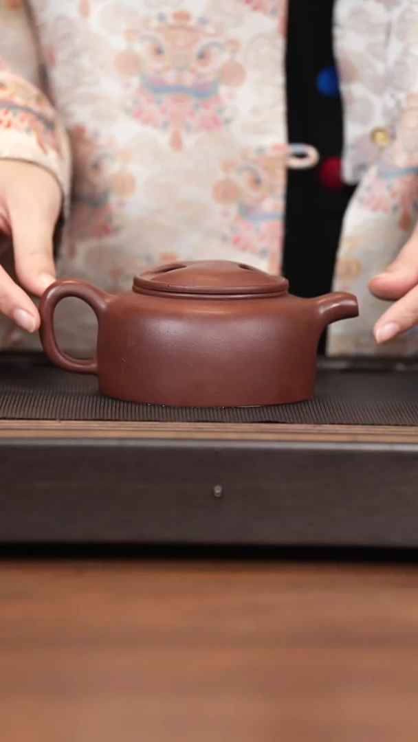茶壶紫砂月亮紫砂 牛盖