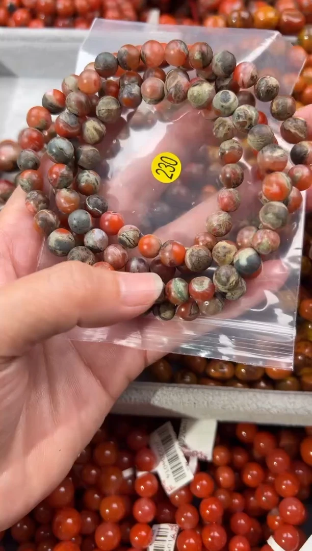 未镶嵌手串南红玛瑙8+
