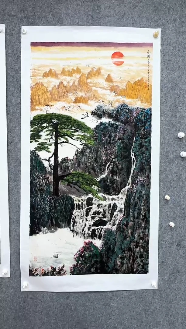 国画DH-FJB老师绘画作品