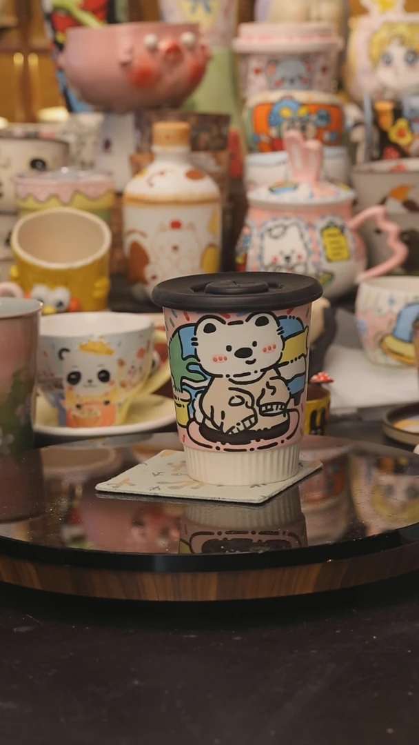 景德镇釉下彩绘设计师款式陶瓷