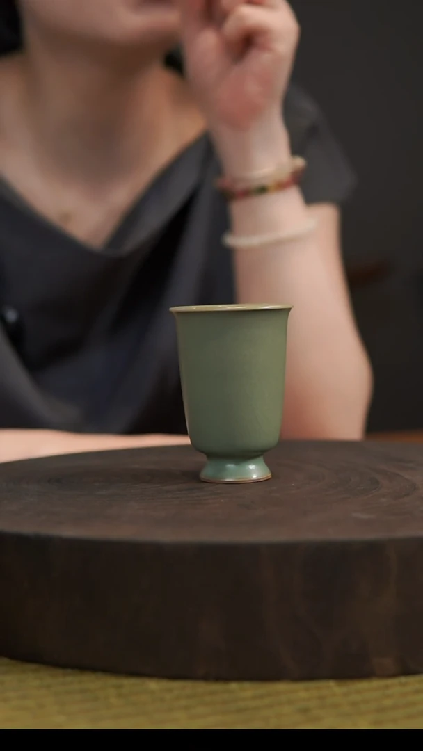 杯子闻香杯 汝州原产地  原矿老釉