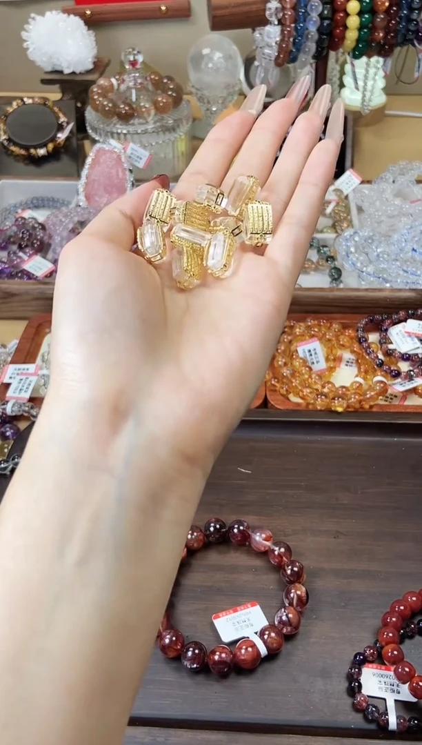 【闪购商品】水晶单珠未镶嵌a05 白水晶配饰