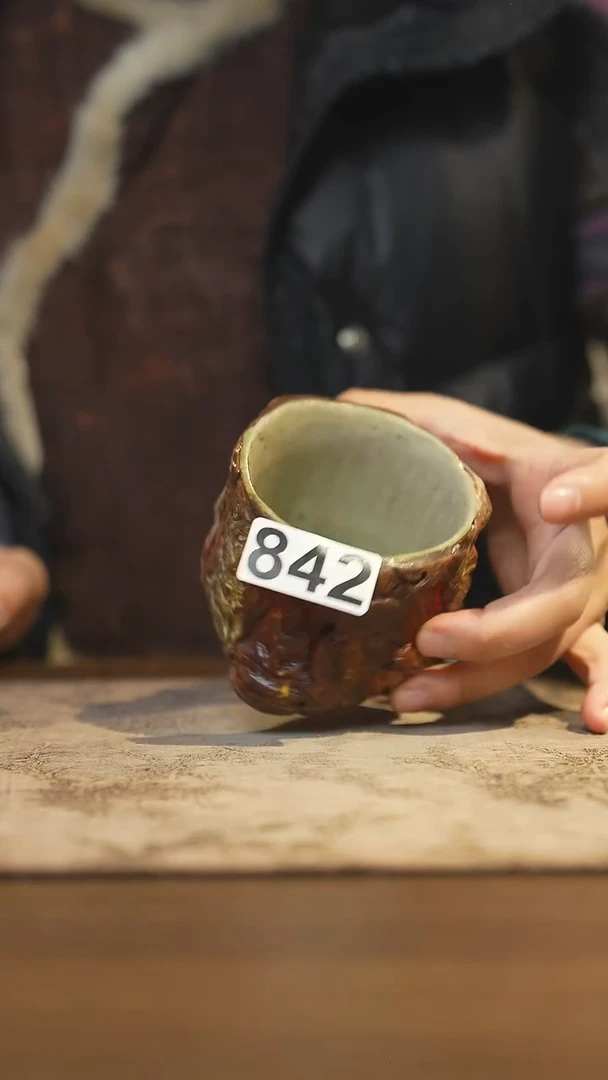 陶瓷茶器茶具主人杯842