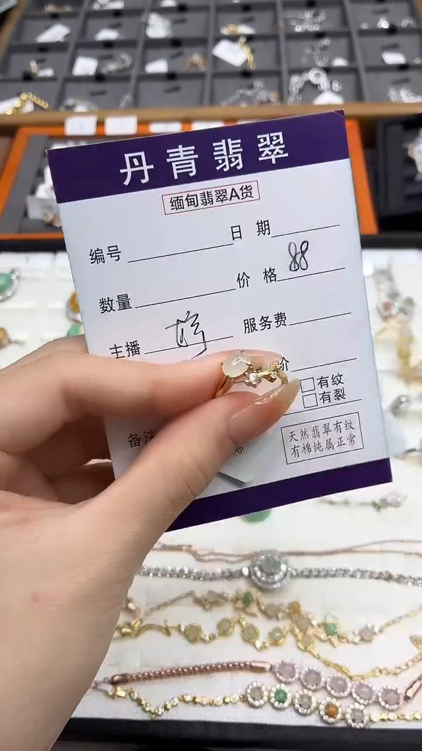 颈饰银S925镶嵌翡翠11111