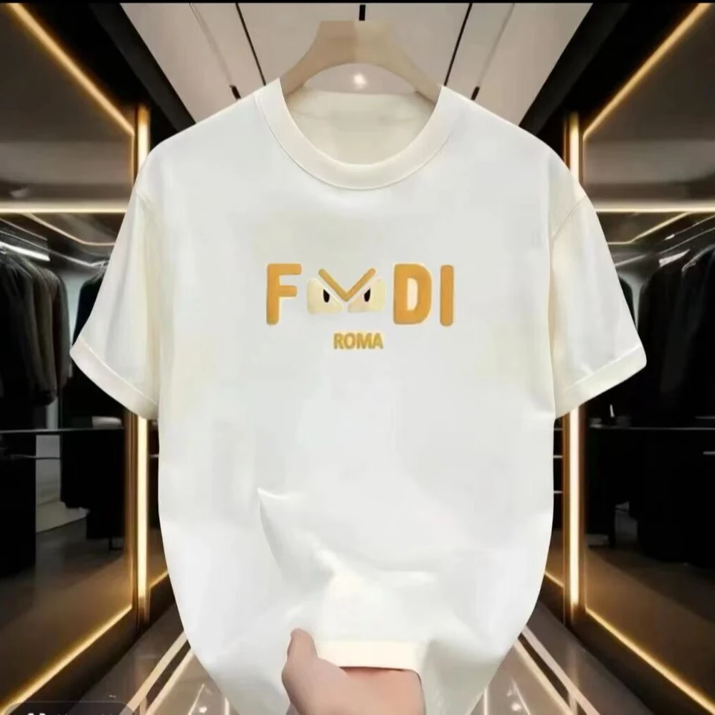 时尚短袖纯棉休闲百搭夏季印花圆领情侣春夏潮流半袖