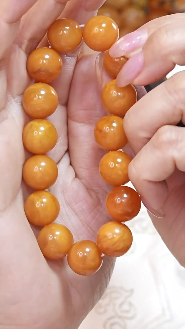 蜜蜡颈饰未镶嵌6860天然蜜蜡珠宝奇石云端妖孽全部保真