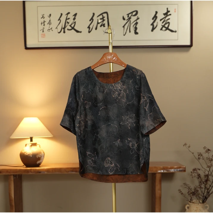 【秋月春风-国风衬衫】中式国风衬衫2640
