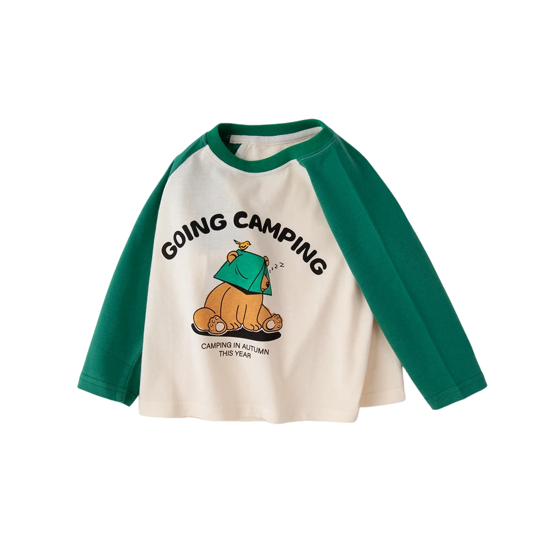 男童长袖T恤儿童冬季宝宝体恤小童上衣童装儿童衣服FSG123CCT037