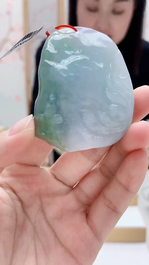 未镶嵌定制翡翠5172lr-毛货挂件9