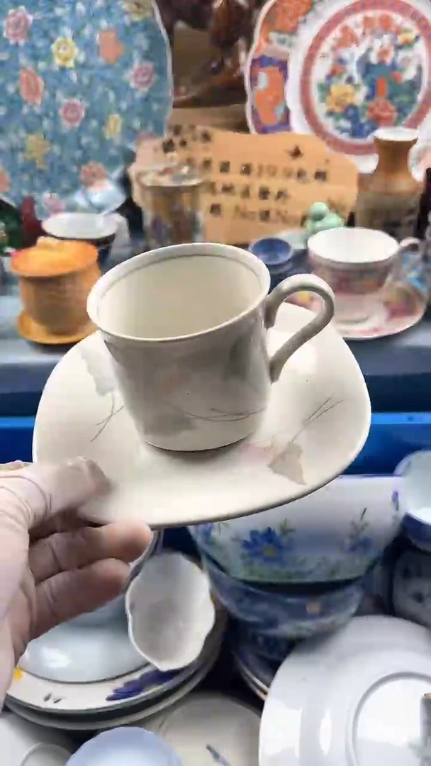 瓷片英歌瓷器满19.9包邮