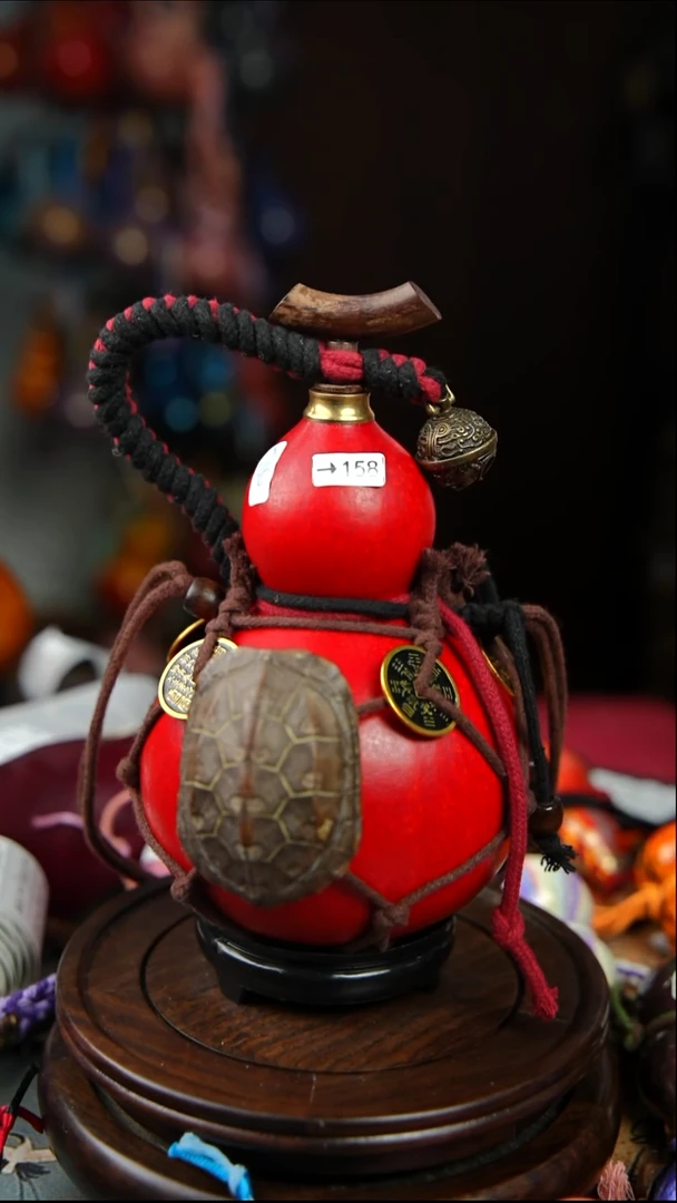 158号500ml左右非遗大漆酒葫芦