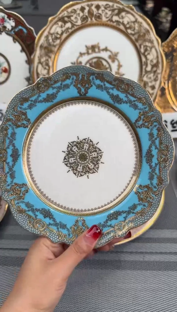 【闪购商品】瓷片8英寸平盘2个 福利价