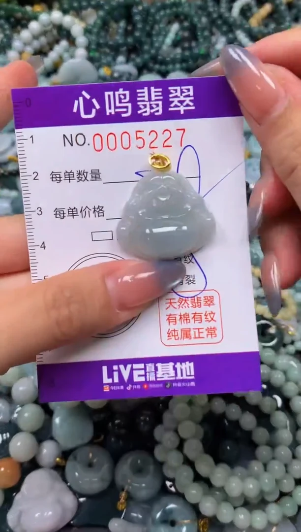 颈饰未镶嵌翡翠闪购005227
