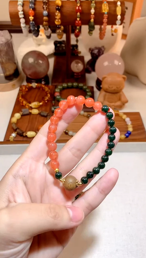 未镶嵌手串南红玛瑙南红碧玉手串 多样性发一