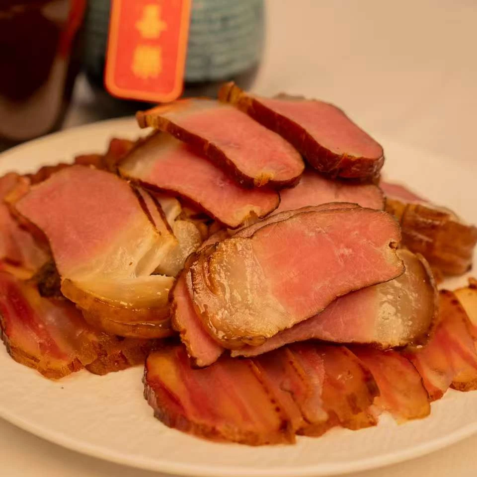 林英明 城口县林英明城口二刀腊肉500g/袋正宗农家散养粮食猪