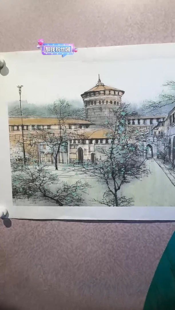 绘画A13/珍宝墨宝江南水乡——————————