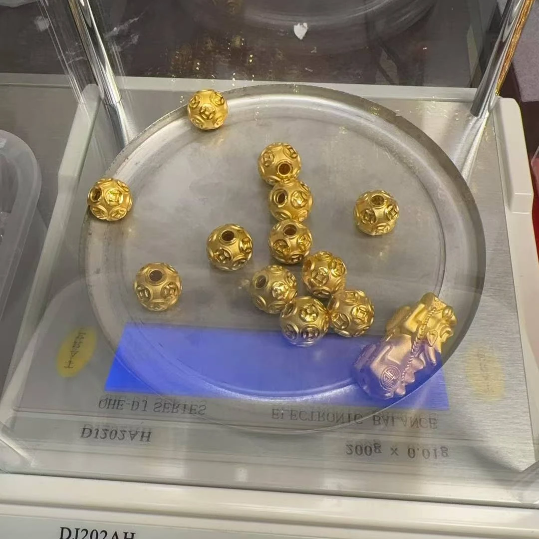23.07g足金999貔貅金珠
