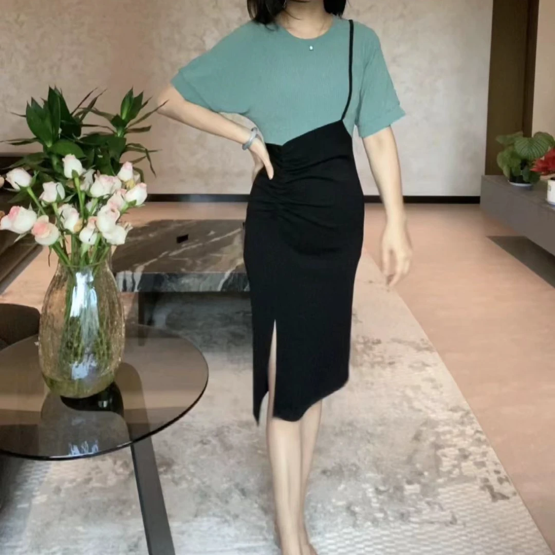 【新款上新】气质显瘦女人味连衣裙时尚百搭YF102