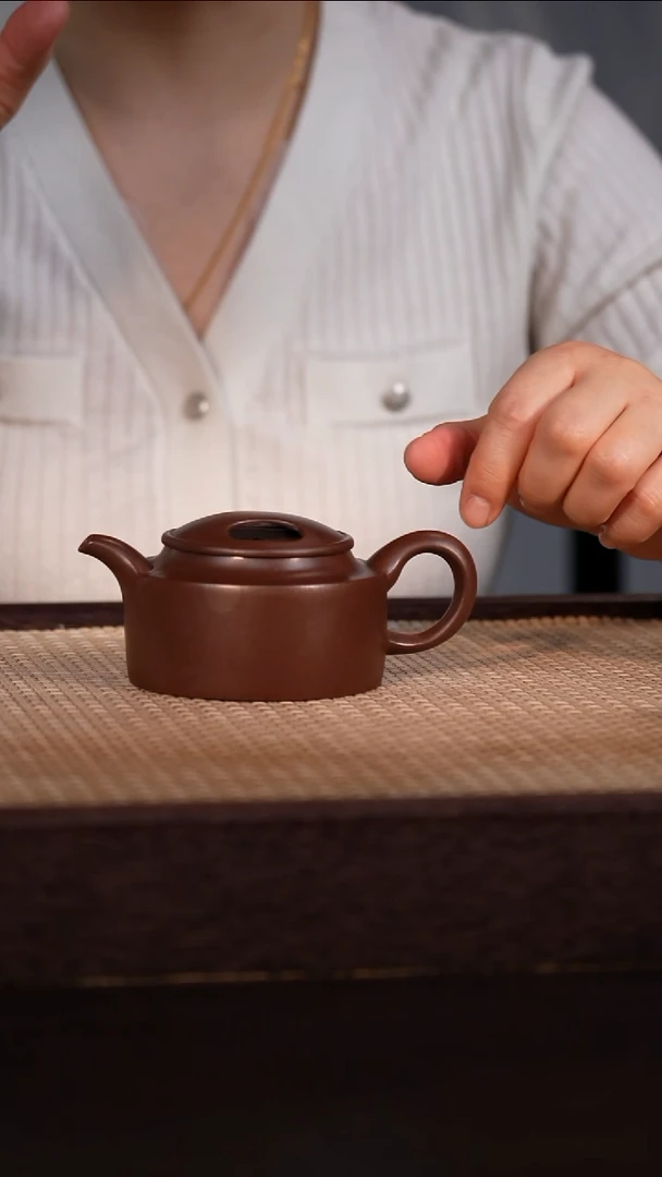 茶壶紫砂老紫泥 200cc