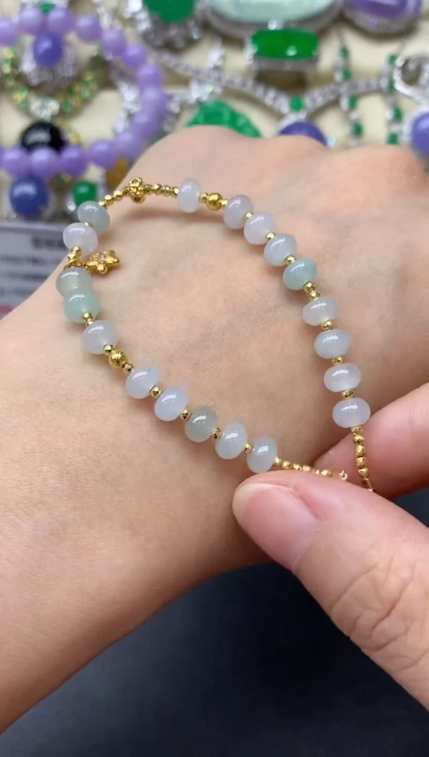 未镶嵌手链翡翠313-中国好珍宝