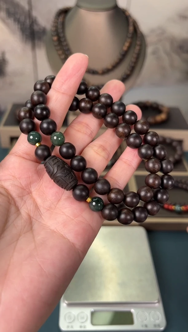 沉香碎屑沉香越南芽庄白棋楠沉水级高油老料8mm双圈