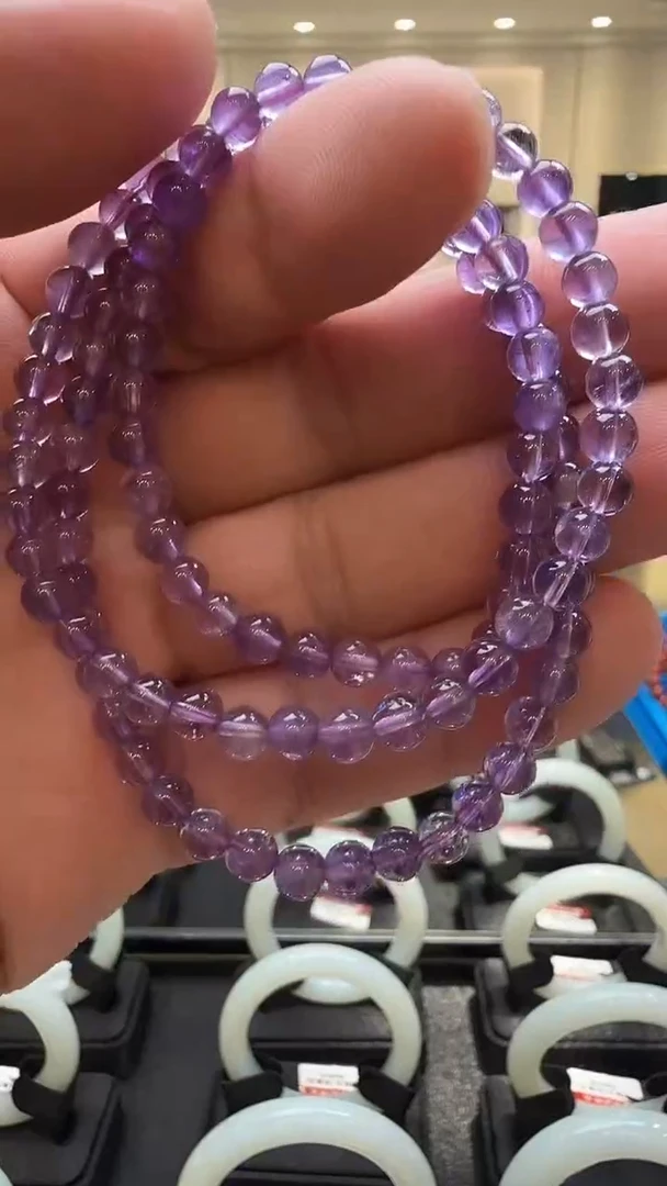 烟晶手链未镶嵌亏米福利