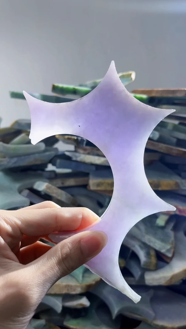 裸石翡翠 缅甸翡翠A货陈144