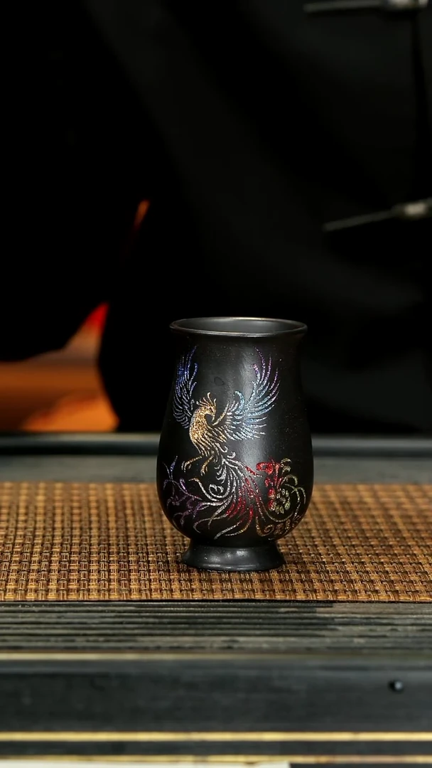 【闪购商品】紫砂茶壶30手握杯 黑料