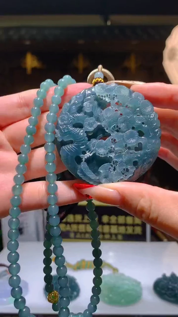 定制翡翠未镶嵌闪购毛货链接GSZ012