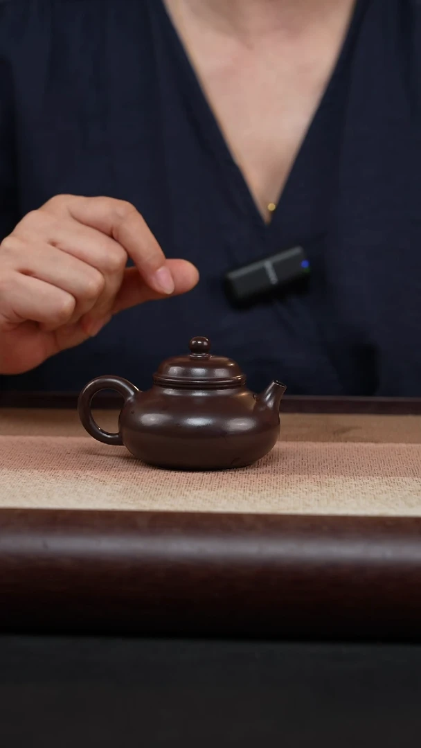 茶壶紫砂紫泥-容天-MH-1940