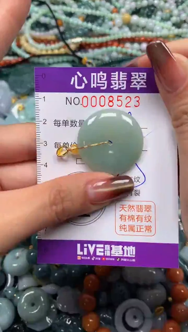 颈饰未镶嵌翡翠闪购008523