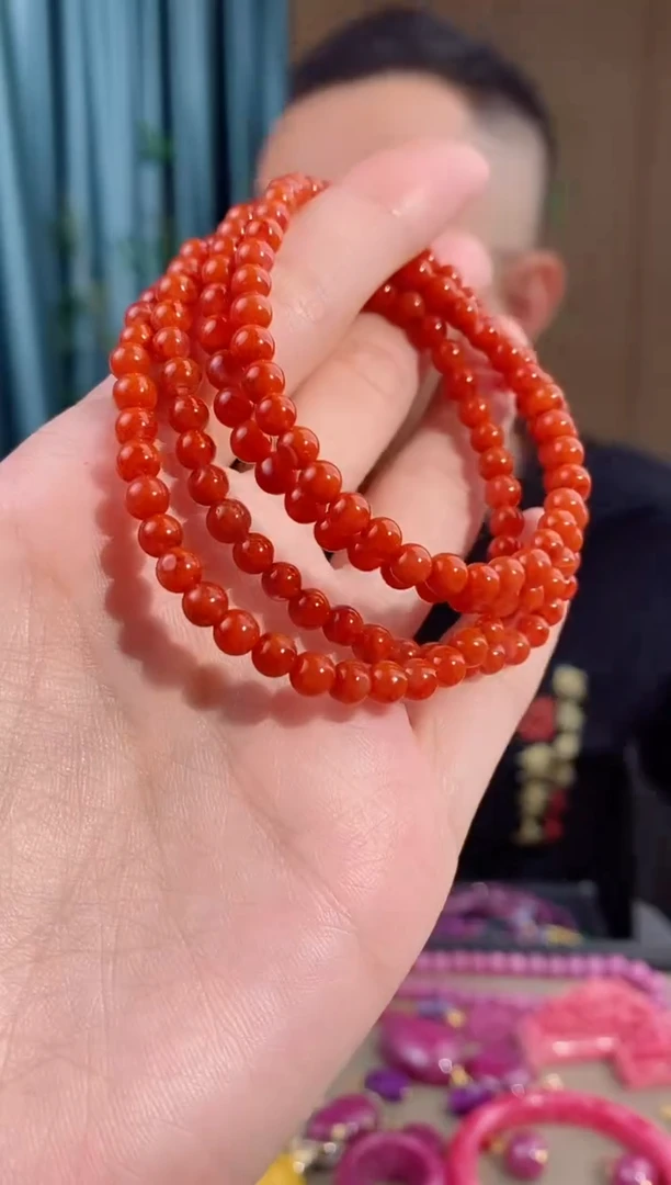 手串未镶嵌南红玛瑙219