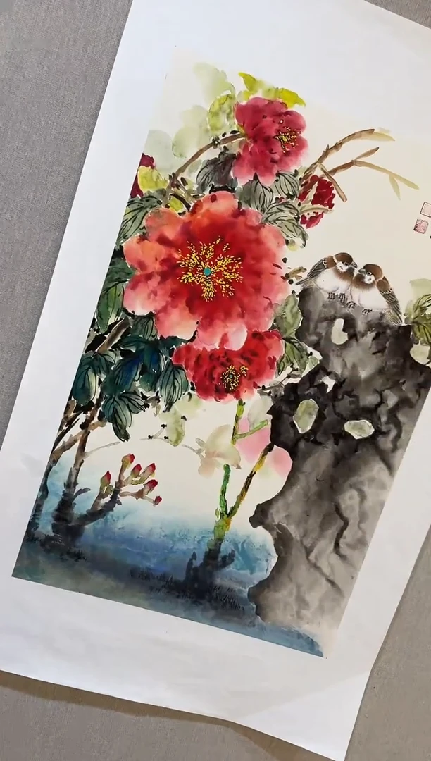 国画12李庆友大易美术馆本人作品w