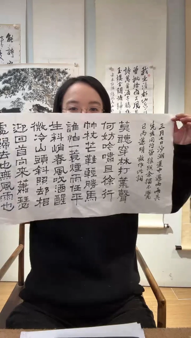 书法下**马丁老 定风波 软片