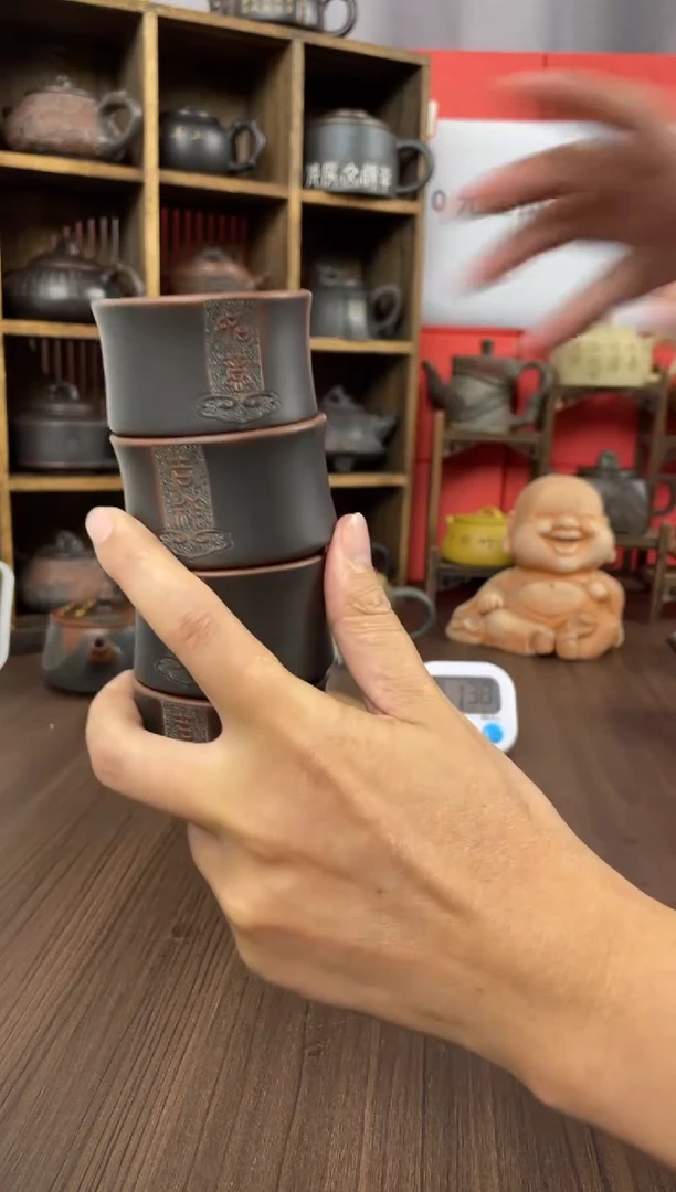 登****登坭兴陶手工壶直播间（钟）