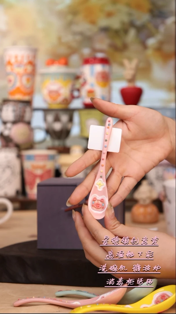 摆件景德镇原创手工陶瓷8605