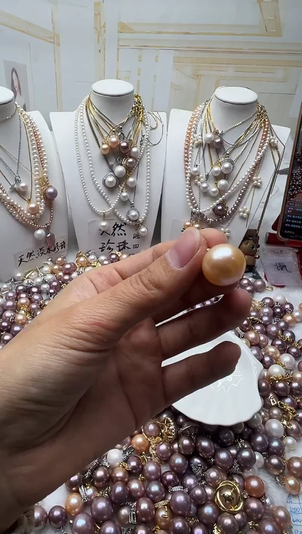 颈饰未镶嵌淡水珍珠389