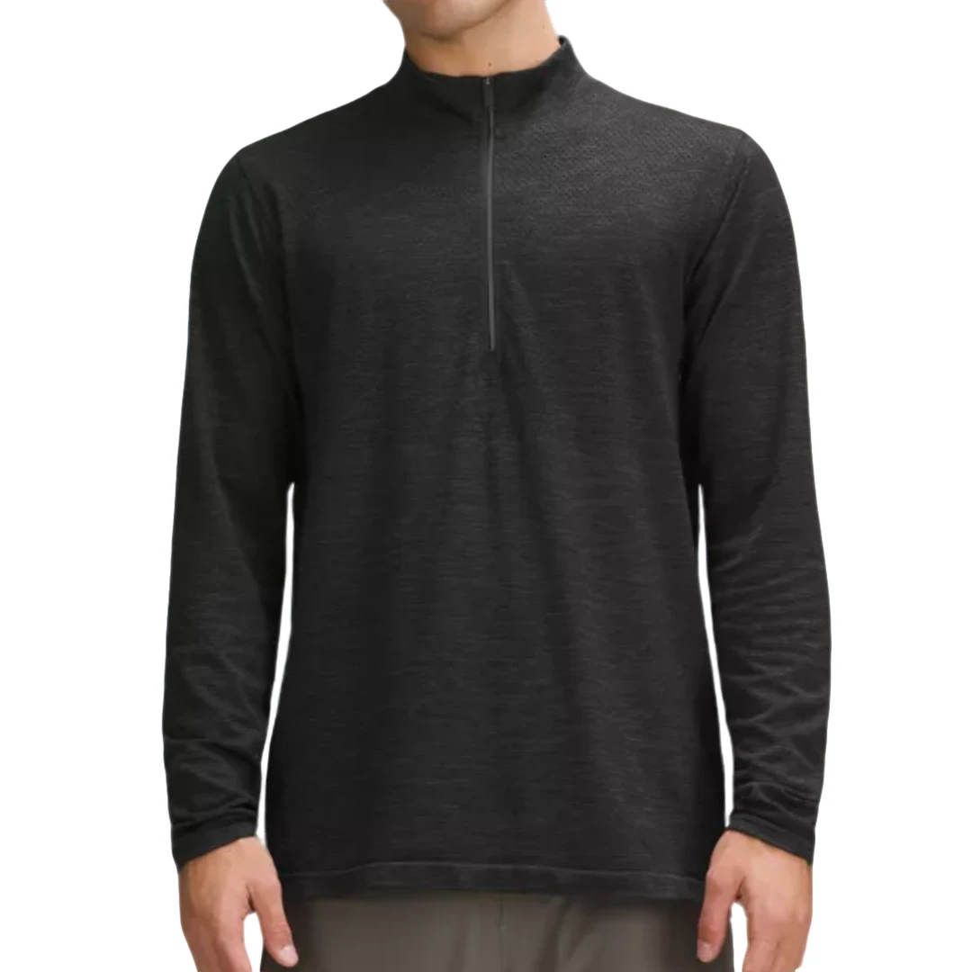 lululemon/露露乐蒙 Metal Vent Tech Midweight半拉链立领上衣