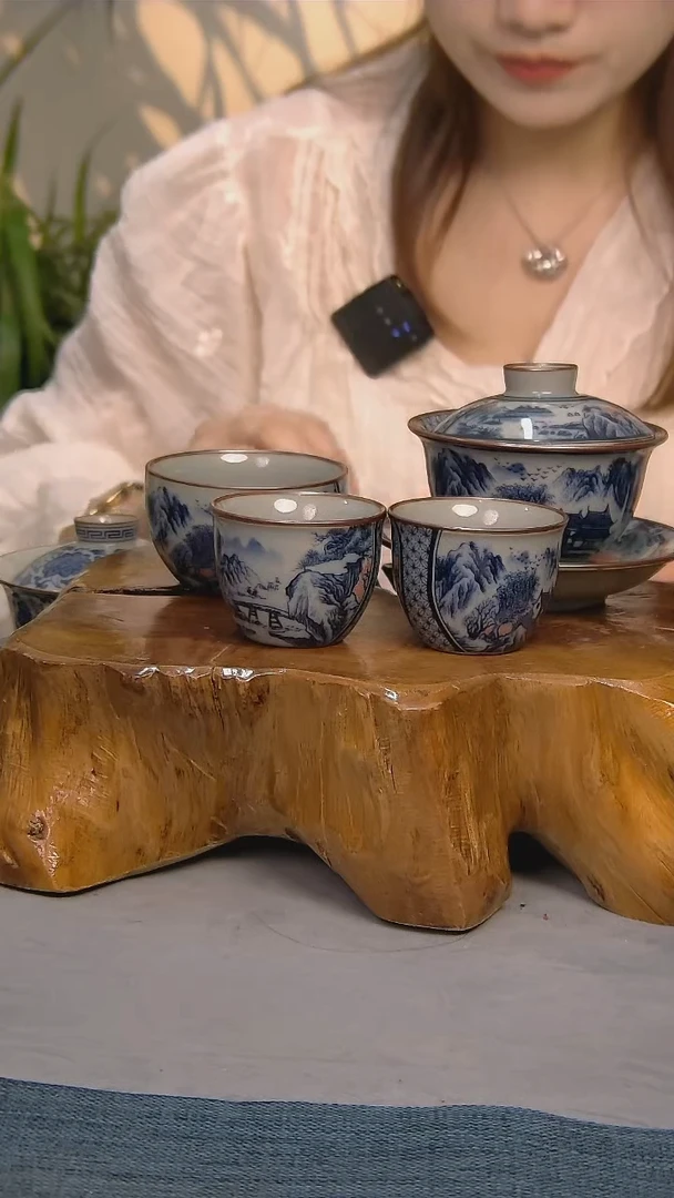 简装家用款4件套 陶瓷家用茶具系列